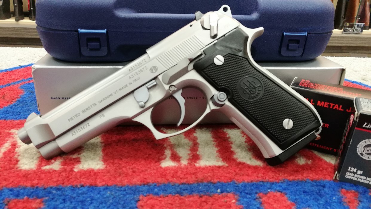 Pistola Beretta 92 FS 9 Pb Inox